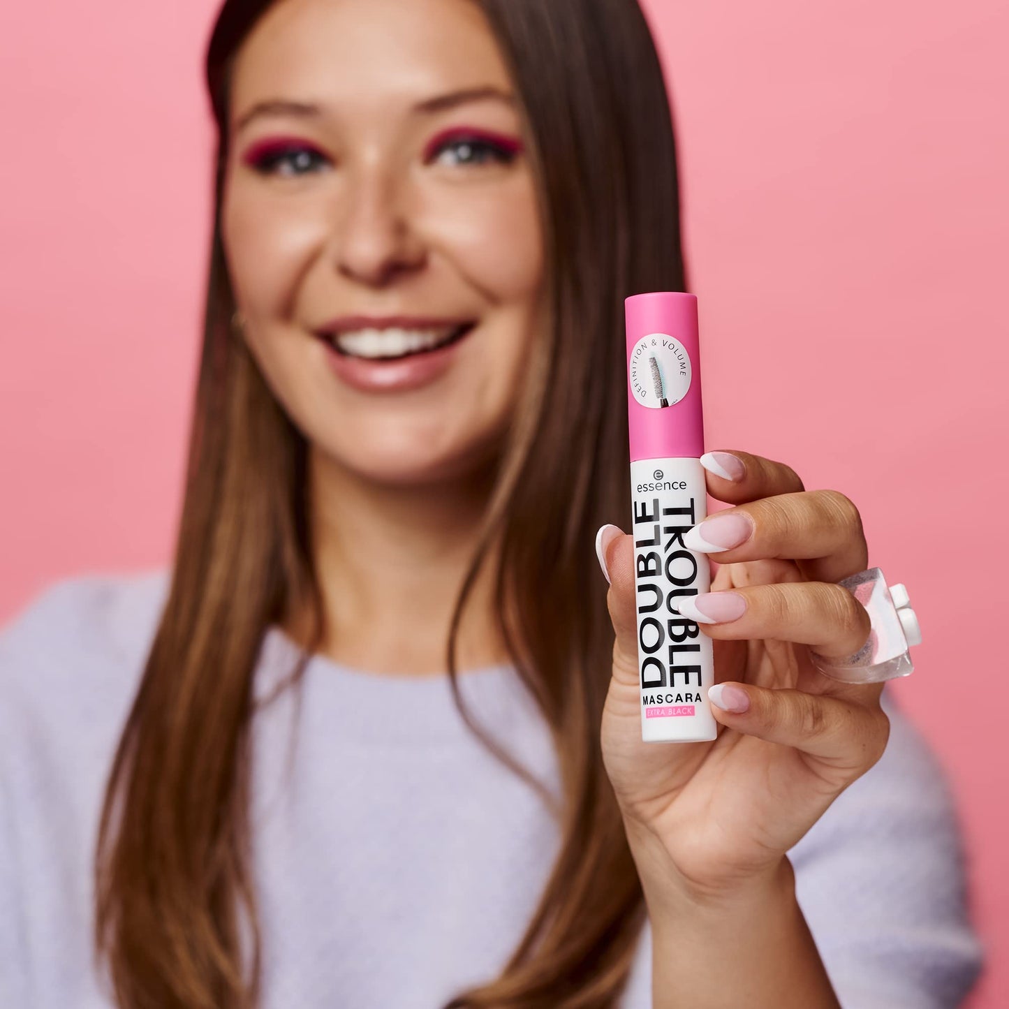 Essence DOUBLE TROUBLE MASCARA EXTRA BLACK