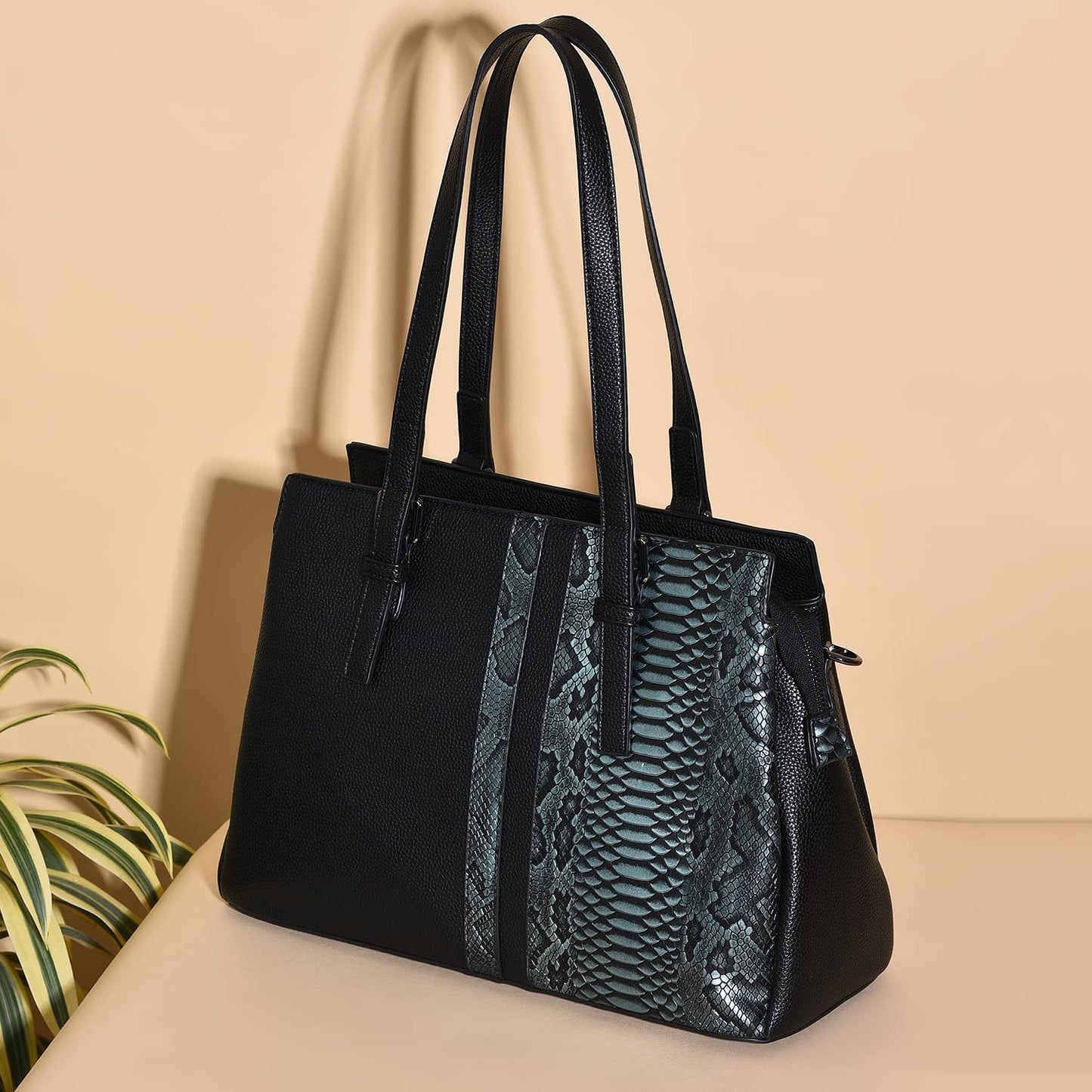 Haute Sauce Textured Shoulder Bag with Zip Lock (AZ_HSHB1071)