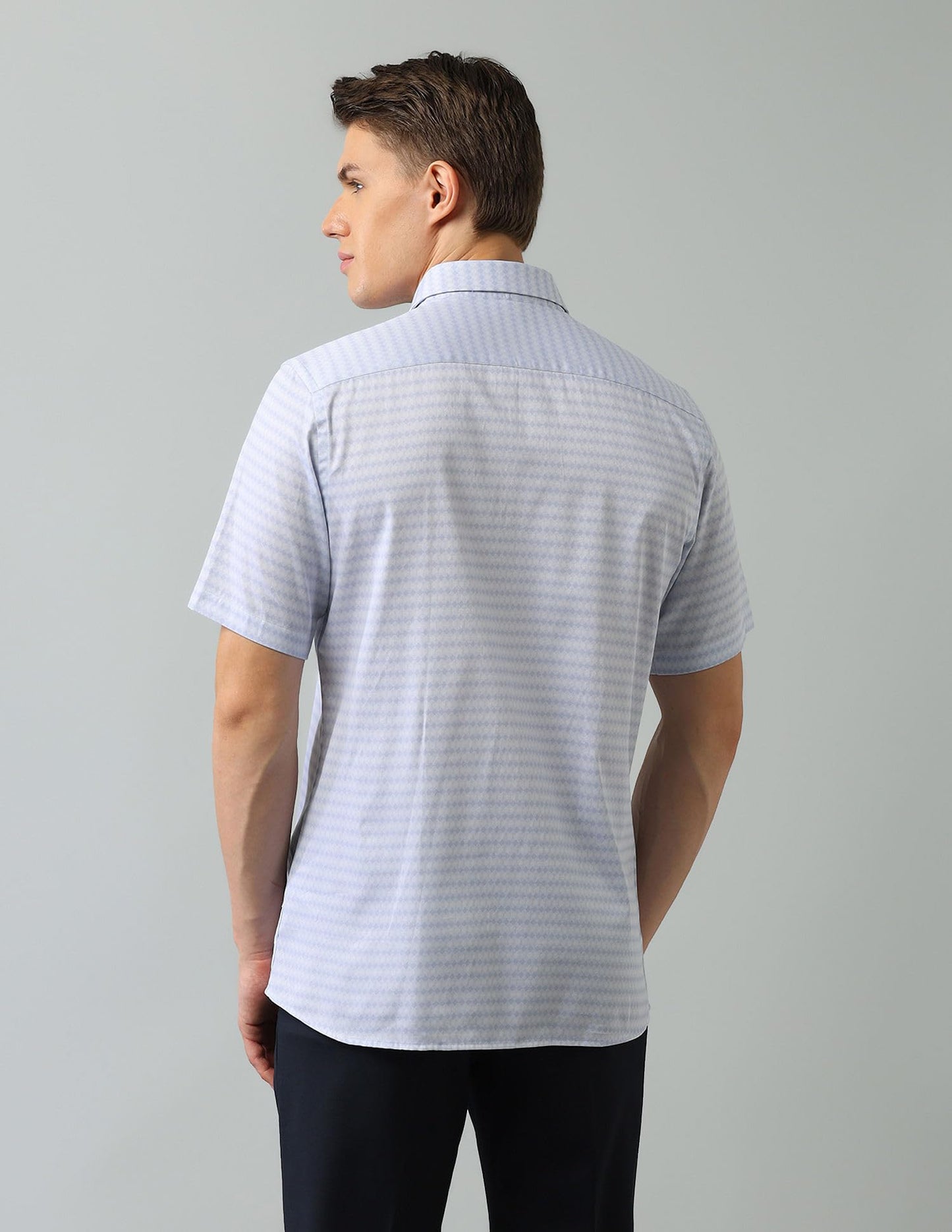 Arrow Regular Fit Printed Shirt_ARAJSH0770_44 Light Blue
