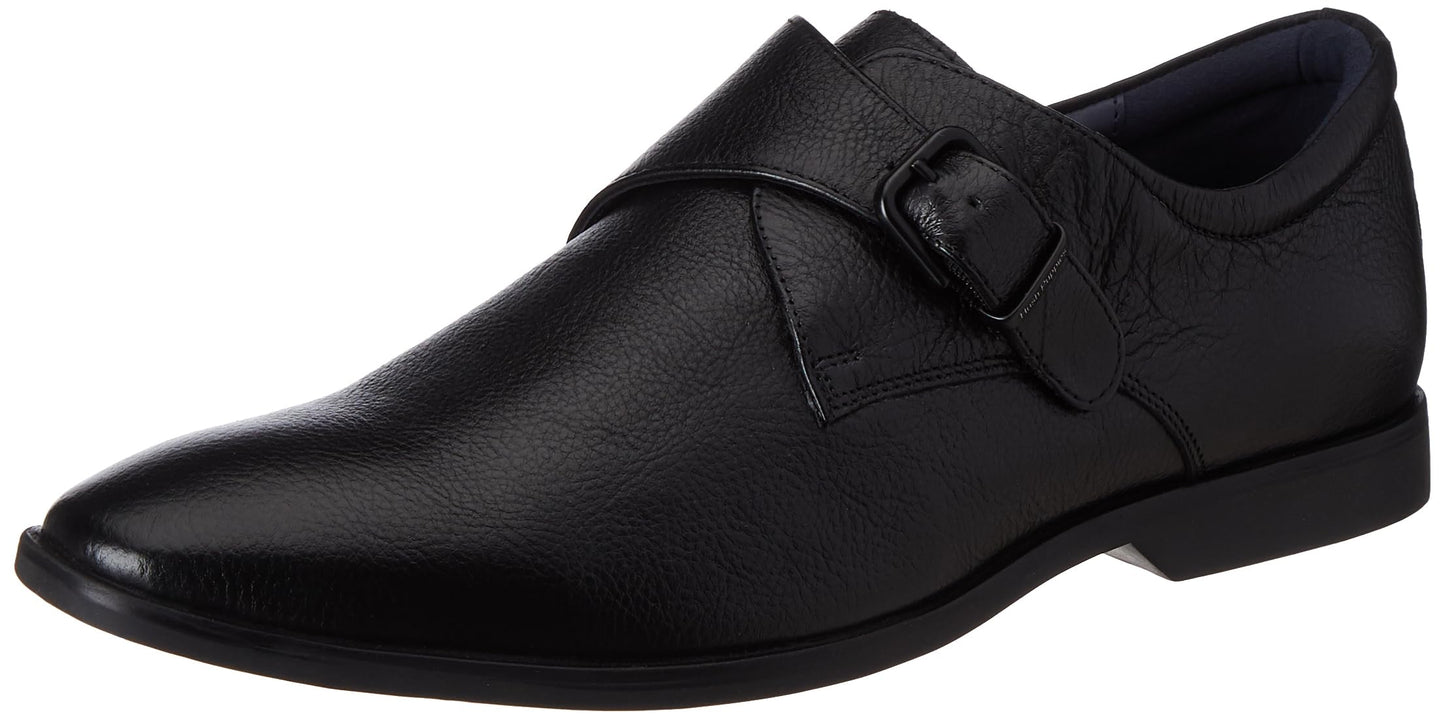 Hush Puppies Men's Aaron Monk E 23 Formal (8556000_Black_8 UK)