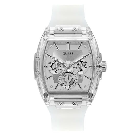 GUESS Analog Silver Dial Men's Watch-GW0203G1