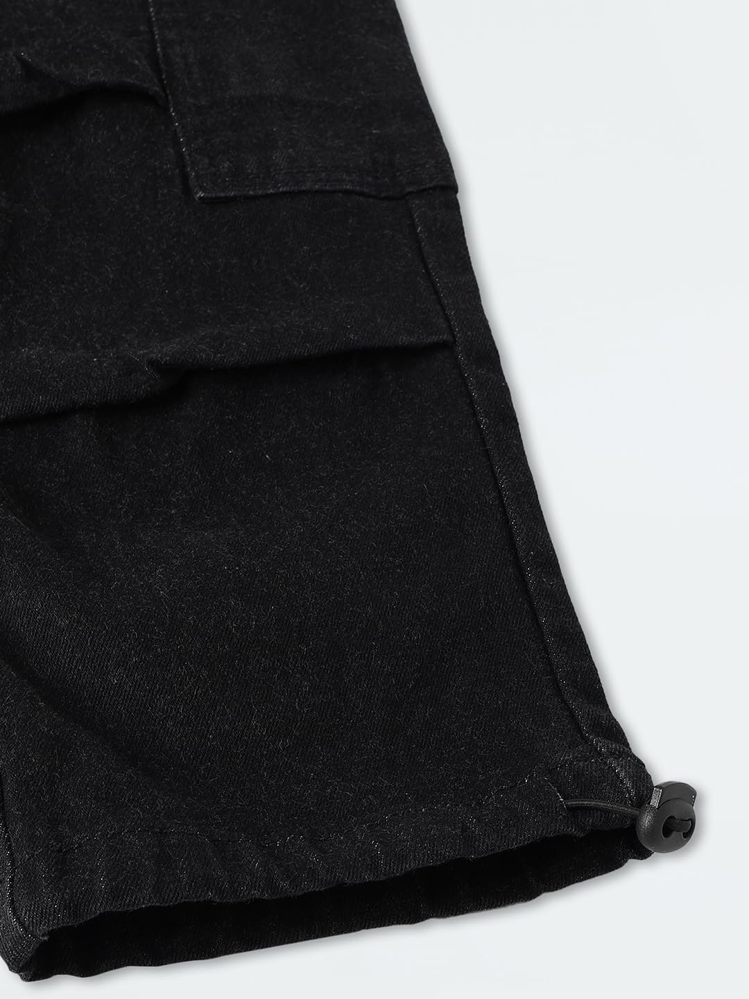 Max Girl's Regular Jeans (P24CFD02B_Black