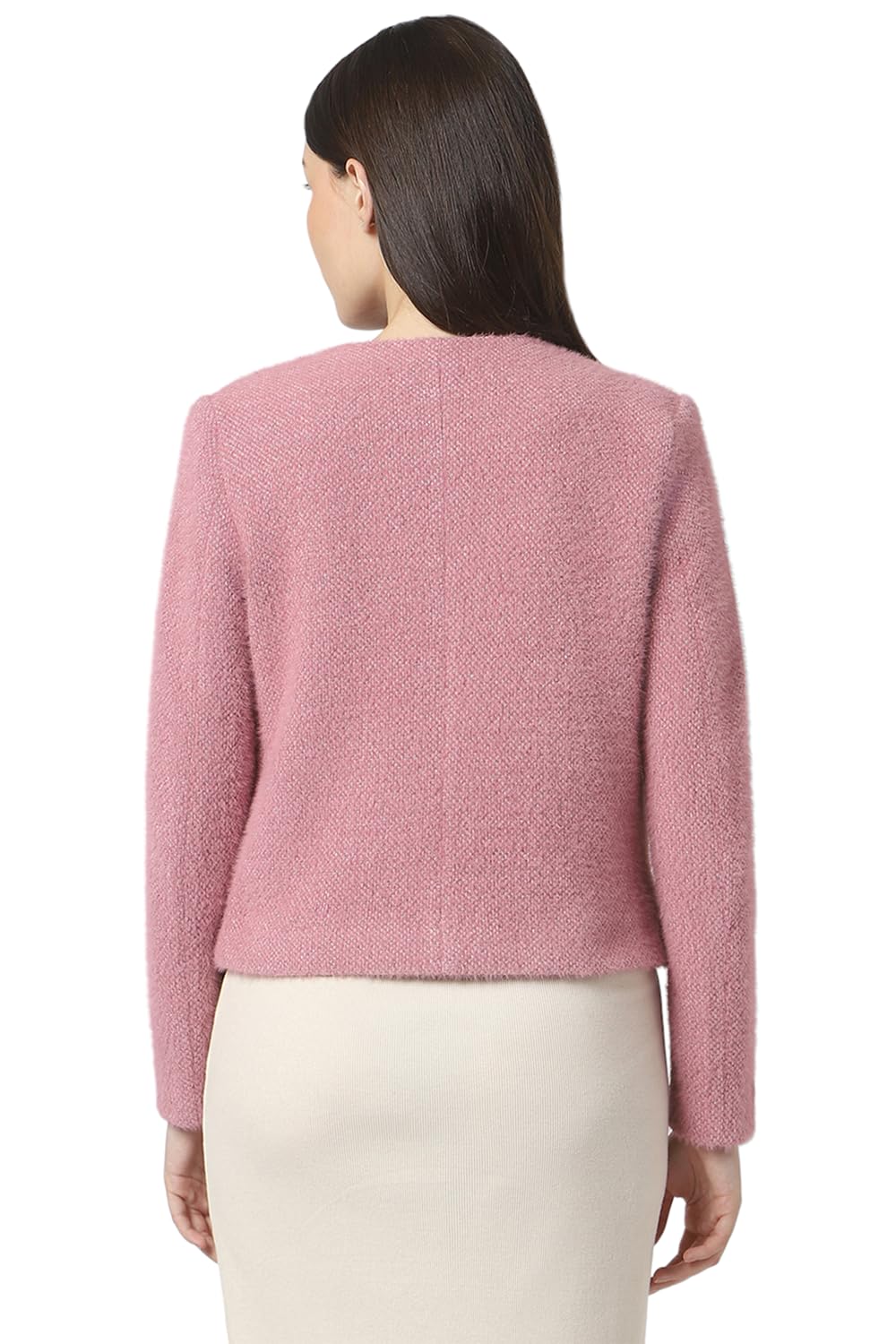 Van Heusen Women's A-Line Coat (VWJKURGFL56206_Pink