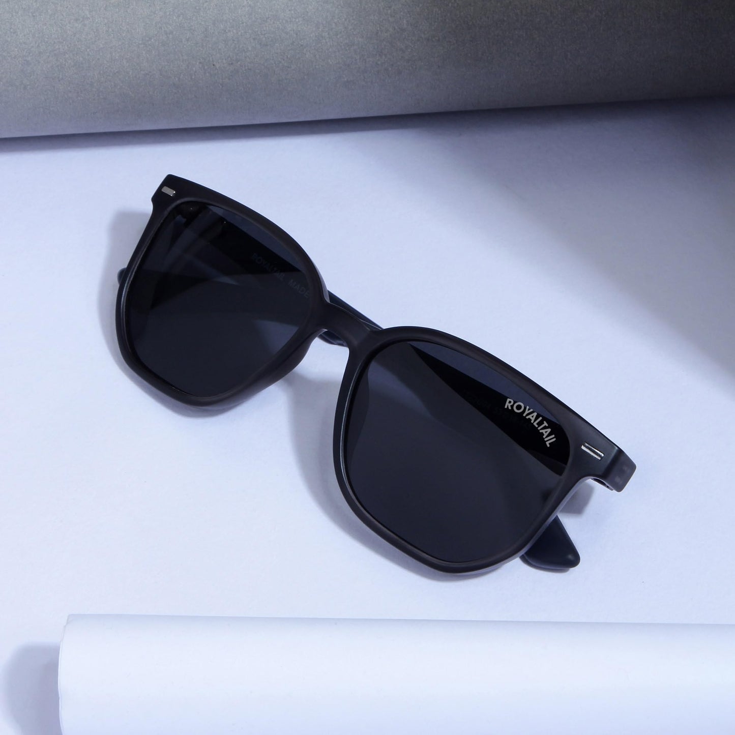 Royaltail Homer Full Rim Sunglasses I 400% UV Protection I Rectangular Sunglasses I Unisex For Eye Protection, Safety, Party, Styling & Driving