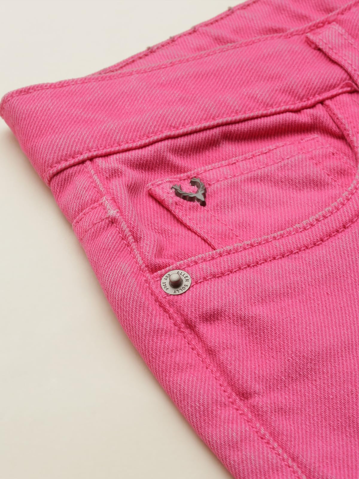 Allen Solly Girls Pink Jeans