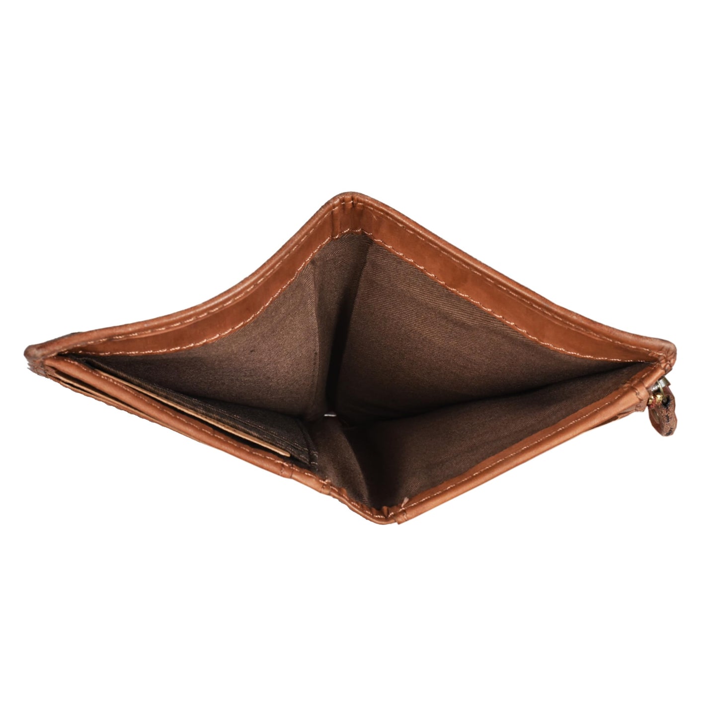 KOMPANERO Genuine Leather Wallet (C-12647-COGNAC)