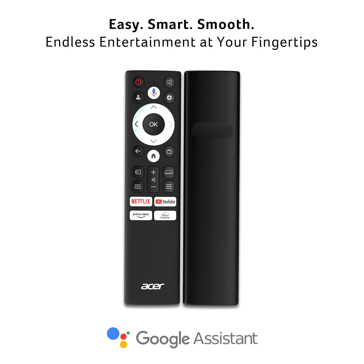 acer 139 cm (55 inches) V PRO Series 4K Ultra HD Smart QLED Google TV AR55QDQGR2851AD