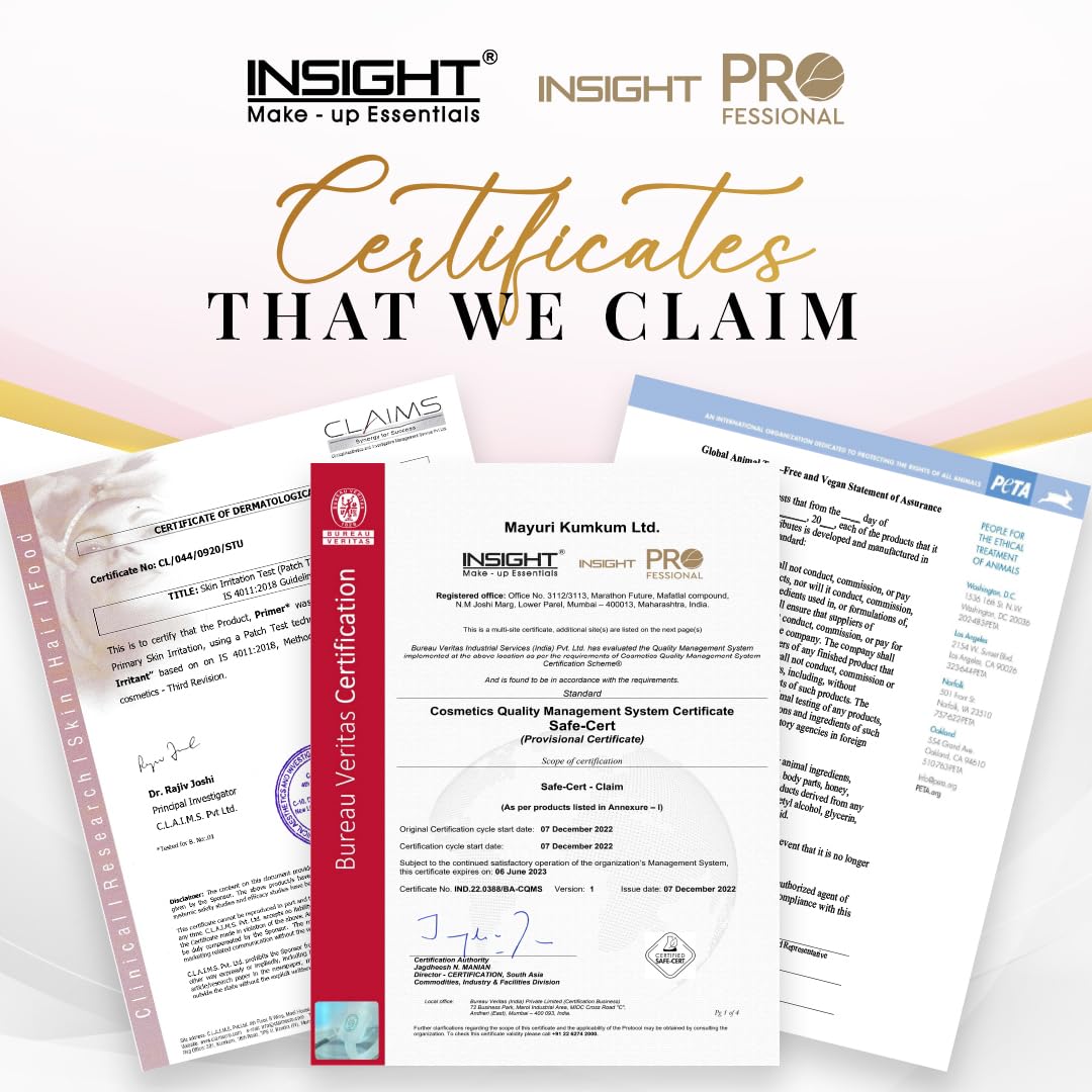 INSIGHT Show Time 6 Color Eyeshadow Palette | Matte Finish | Begginer Friendly | Easily Blendable | Day to Night Look - (Nude Hues) 15 g