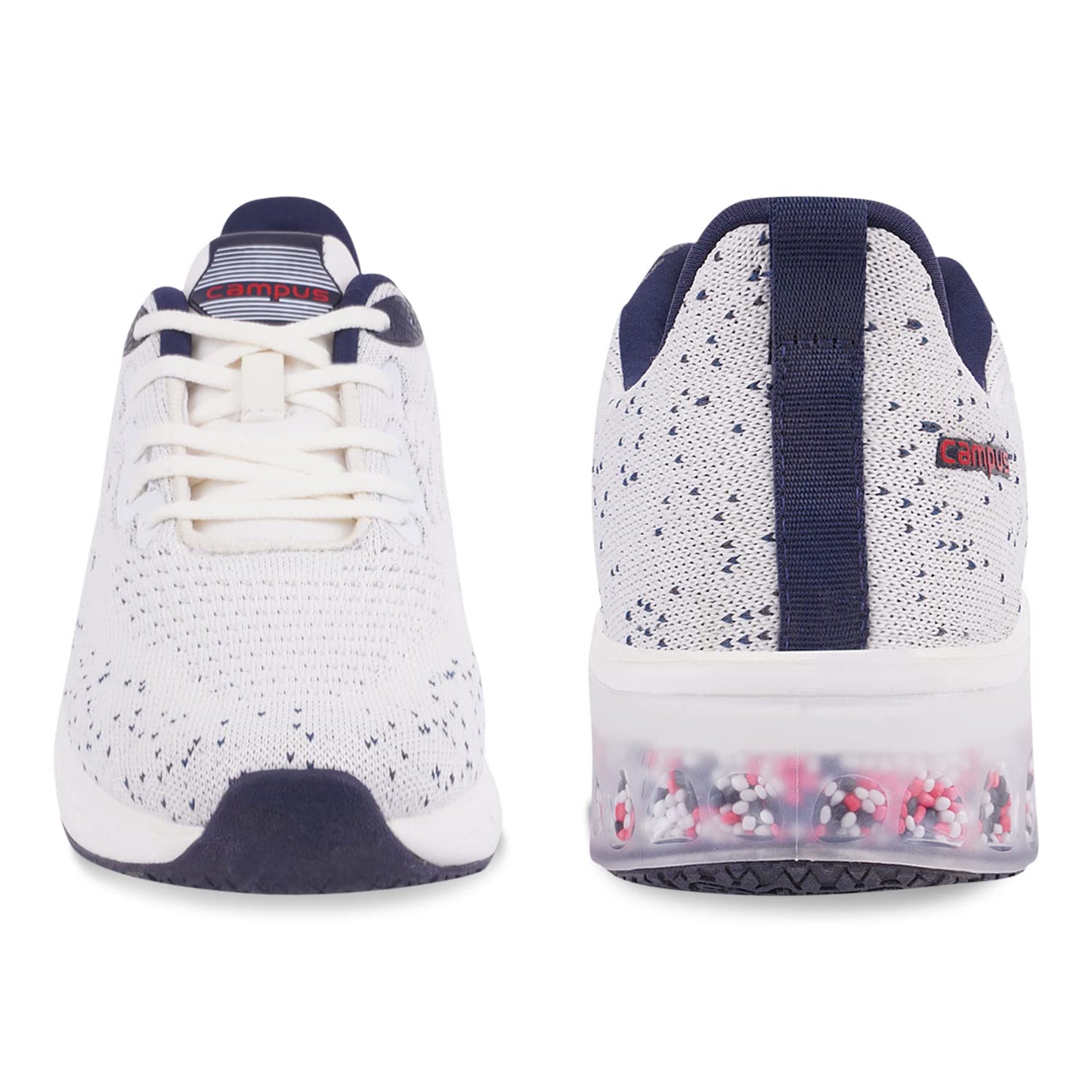 Campus Men's Rim Running Shoes Off WHT/Navy - 7UK/India