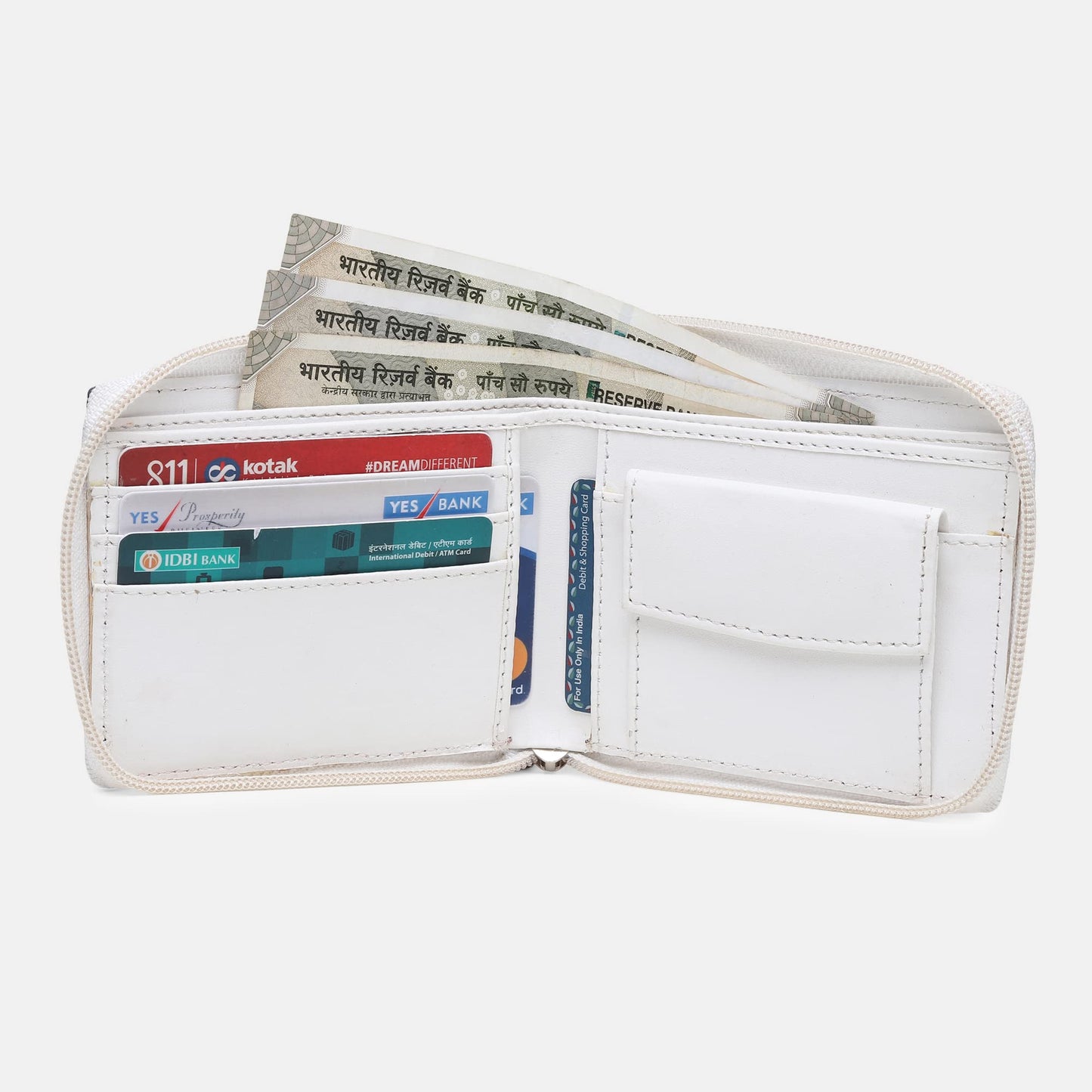 TnW Small Women's Wallet -PU Leather Multi Wallets | Credit Card Holder | Coin Purse Zipper -Small Secure Card Case/Gift Wallet for Women