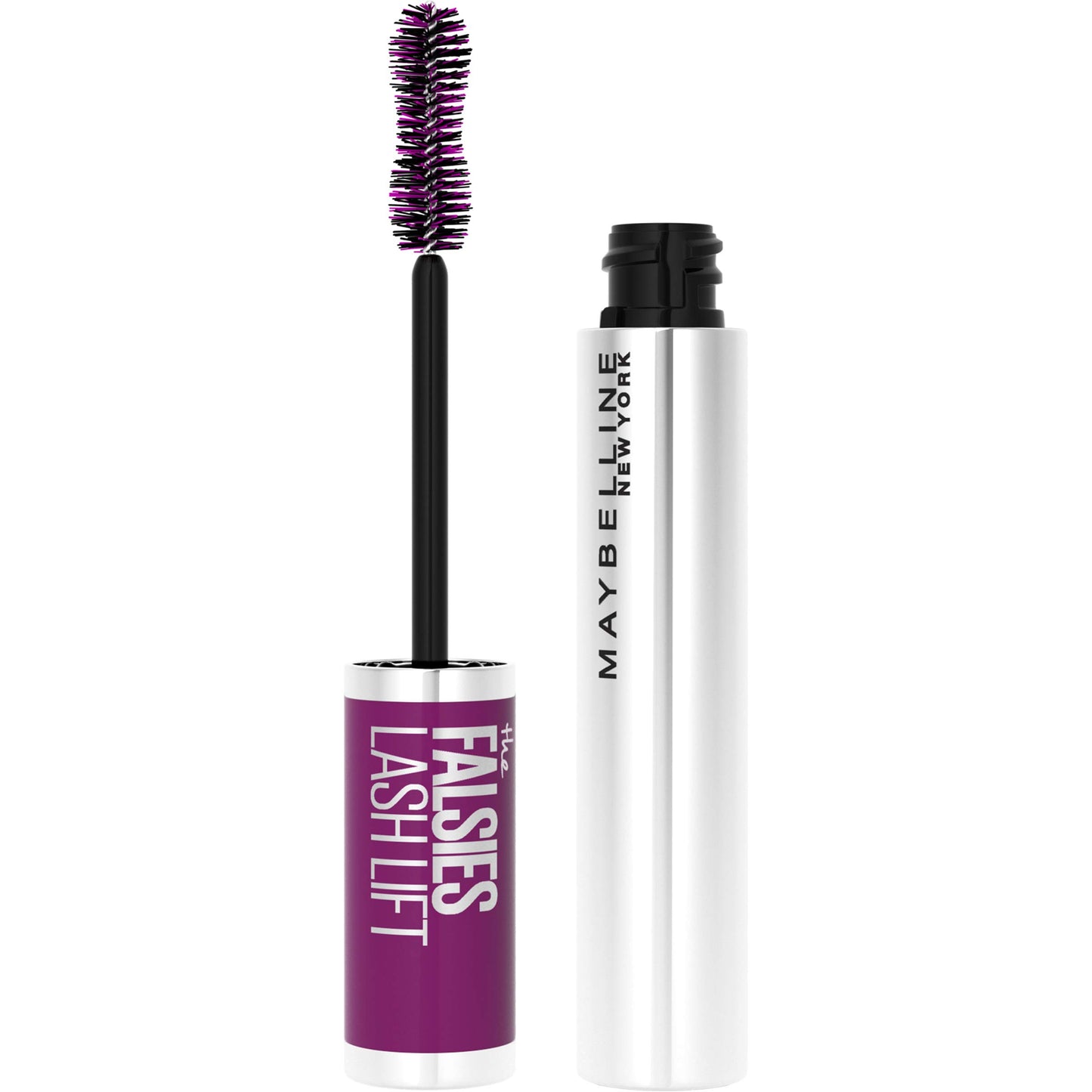 Maybelline the Falsies Lash Lift Washable Mascara Volumizing, Lengthening, Lifting, Curling, Multiplying, Eye Makeup, Blackest Black, 0.32 Fl. Oz