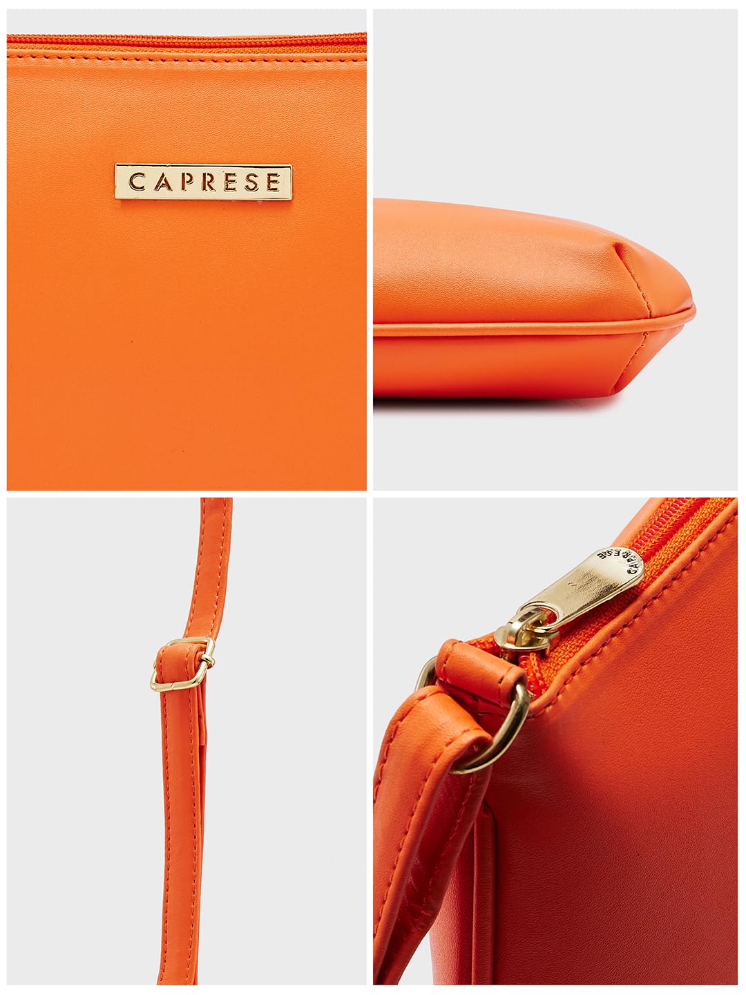 Caprese womens SHYLA SB Small ORANGE Sling Bag