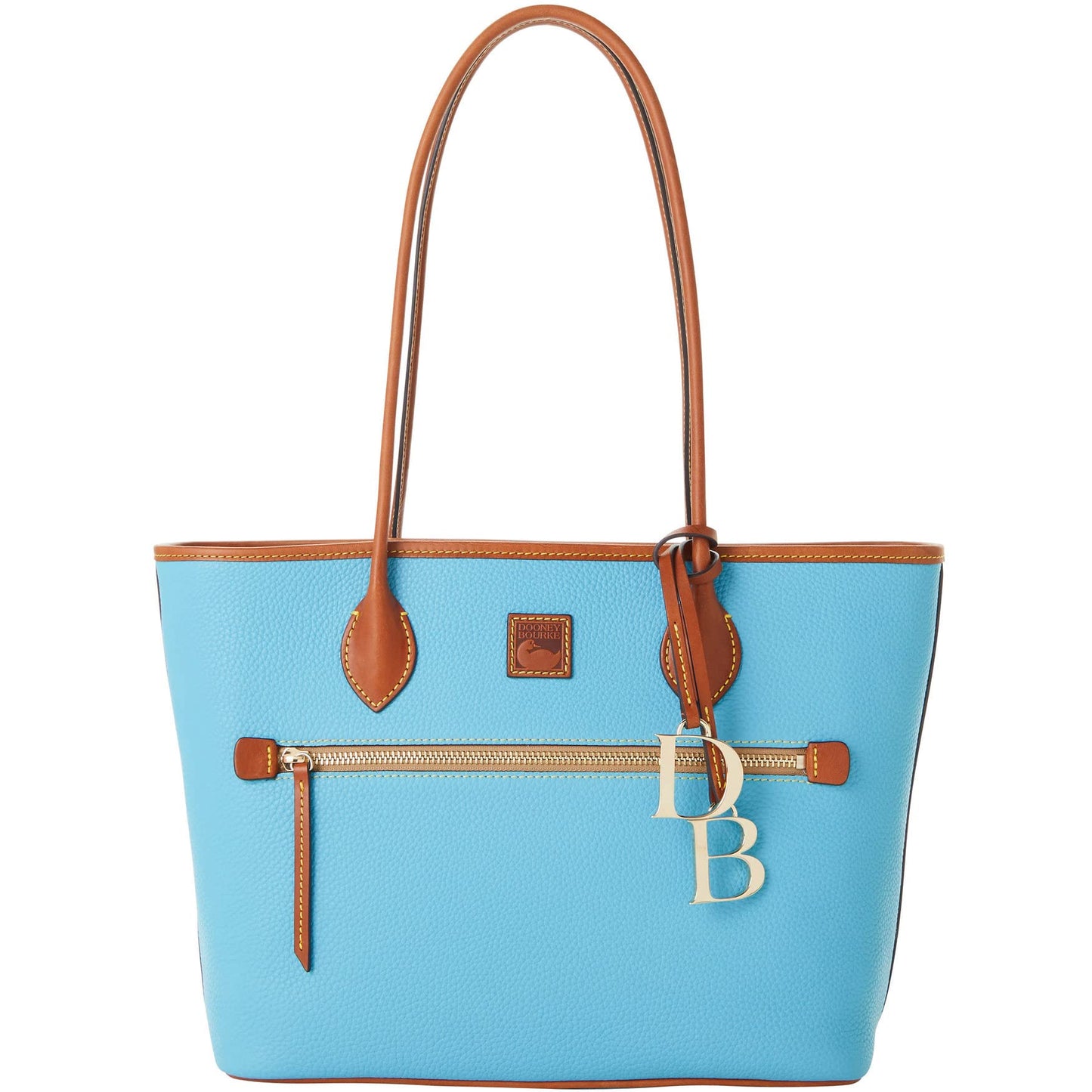 Dooney & Bourke Handbag, Pebble Grain Tote - Sky Blue, Sky Blue, One Size