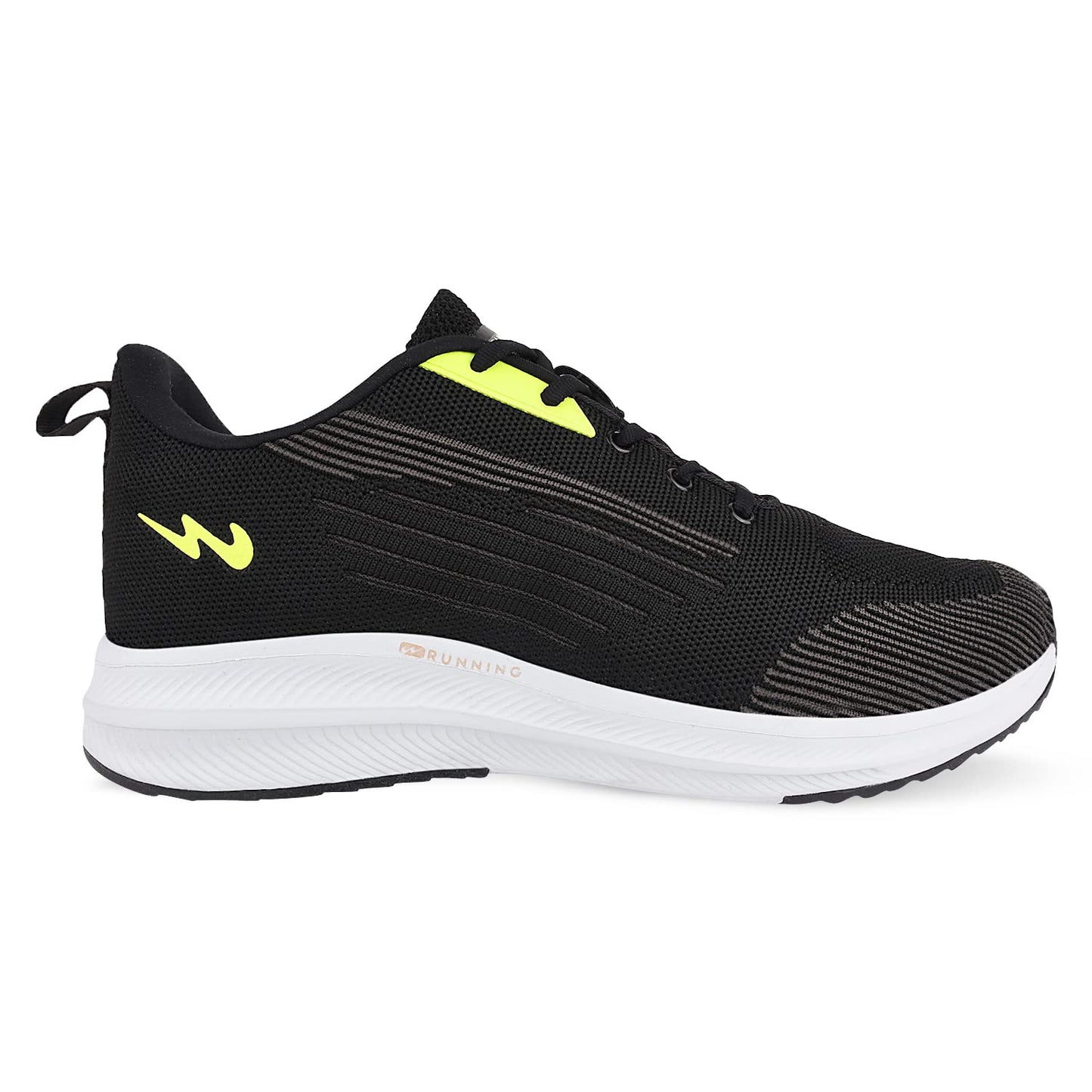 Campus Men's Camp Marcus Running Shoes BLK/D.Gry - 6UK/India
