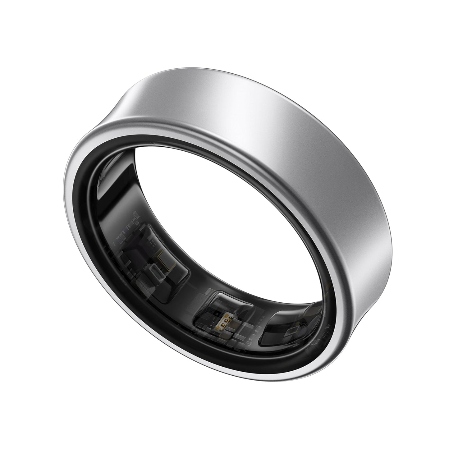 Samsung Galaxy Ring, with Smart AI, Size First W/Sizing Kit, No App Subscription, Fitness Monitor, Sleep Tracker, Up to 7-Day Battery, Size 14, Titanium Silver