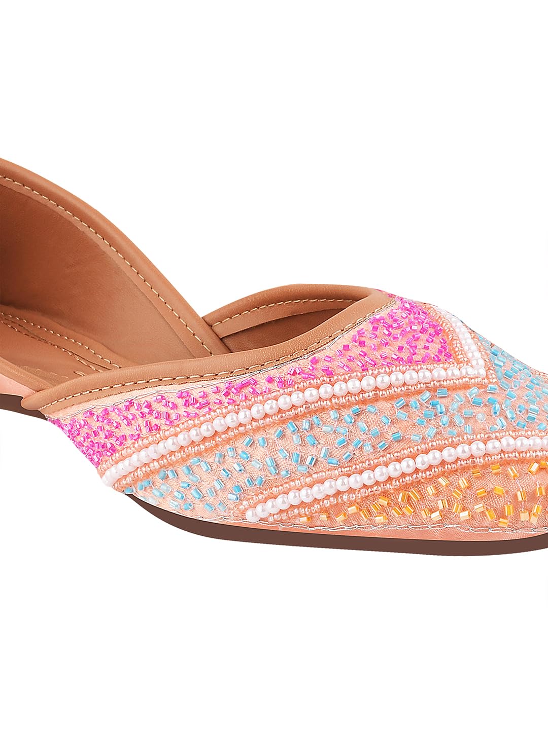 SilverArrow Women's Ember Glow Jutti Pink 6 UK