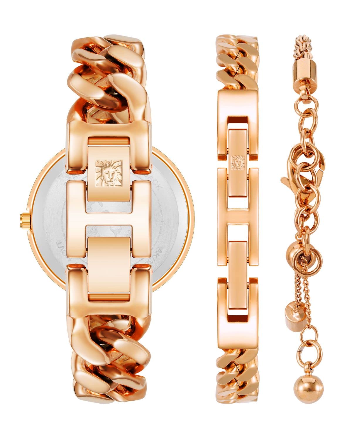 Anne Klein Analog Rose Gold Dial Women's Watch-AKB4000RGST