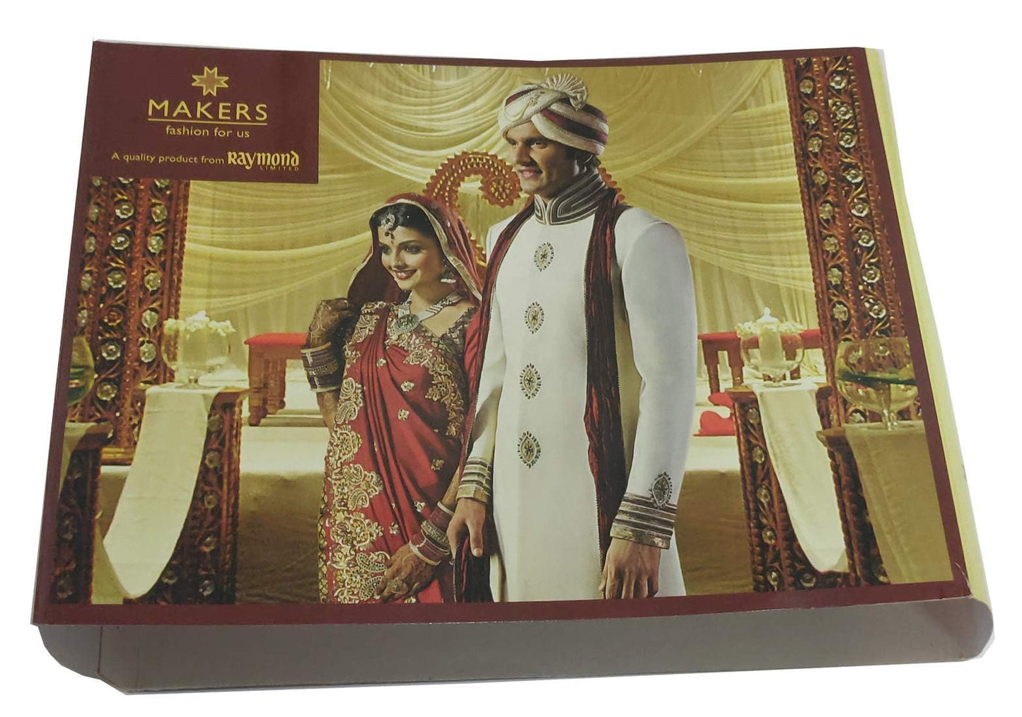 Raymond Fabrics Makers Men'S Viscose Solid Unstitched Shirt And Trouser Fabric Combo Gift Pack (Multicolour, Free Size)