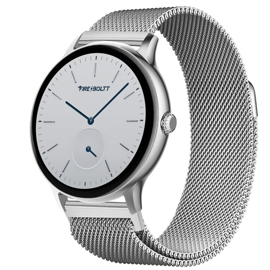 Fire-Boltt Phoenix Ultra Smart Watch 1.39” HD Display, Bluetooth Calling, AI Voice Assistant, 120 Sports Modes, IP67 Waterproof, SpO2 Monitor, Smart Watch for Man & Woman- Silver SS
