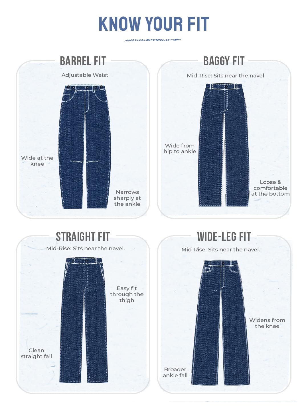 The Souled Store Mirage: Women and Girls Adjustable Waistband with Flex-Fit Tabs Charcoal Grey Washed Cotton Denim Barrel Fit Lightweight Breathable All-Season Everyday Denim Jeans