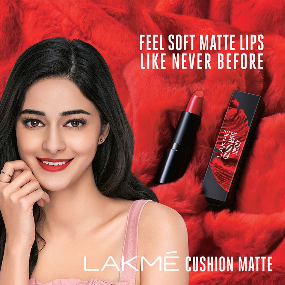 Lakme Forever Matte Lipstick, Waterproof, Non Drying, Creamy Matte Bullet Lipstick Made With French Rose Oil Extracts, Nude Toast, 4.5g