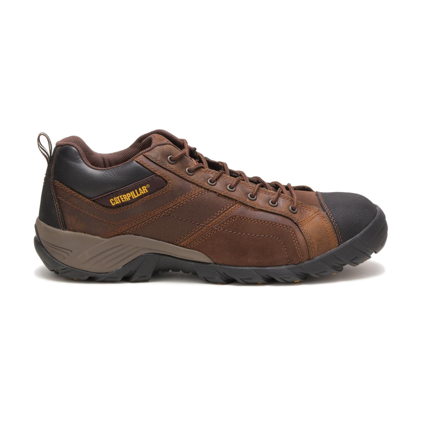Caterpillar Men's Argon Comp Toe Lace-Up Work Boot Dark Brown 10 D(M) US
