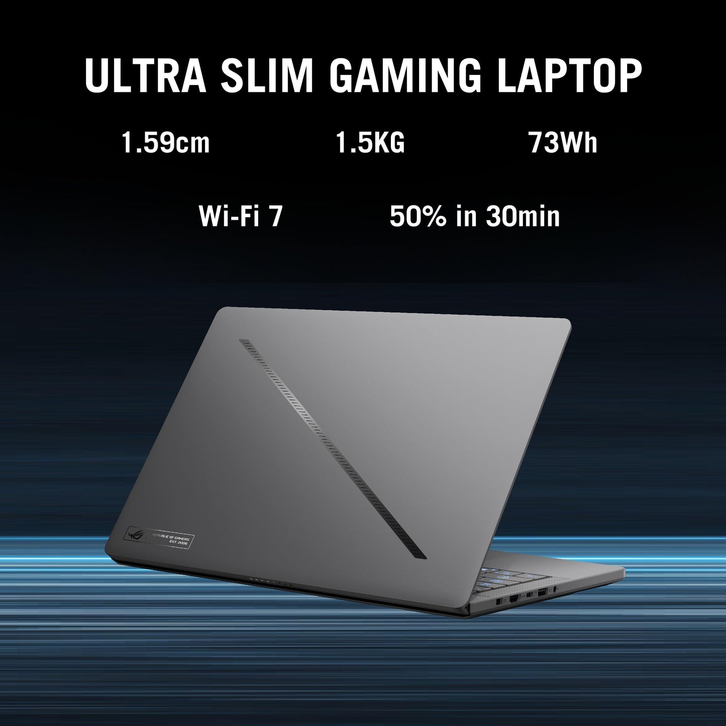 ASUS ROG Zephyrus G14,AMD Ryzen 9 270, Gaming Laptop(RTX 5060-8GB/90W TGP/16GB/1TB/3K OLED/14/120Hz/73WHrs/Windows 11/M365 Basic (1Year)*/Office Home 2024/Eclipse Gray/1.5 Kg) GA403UM-QS007WS