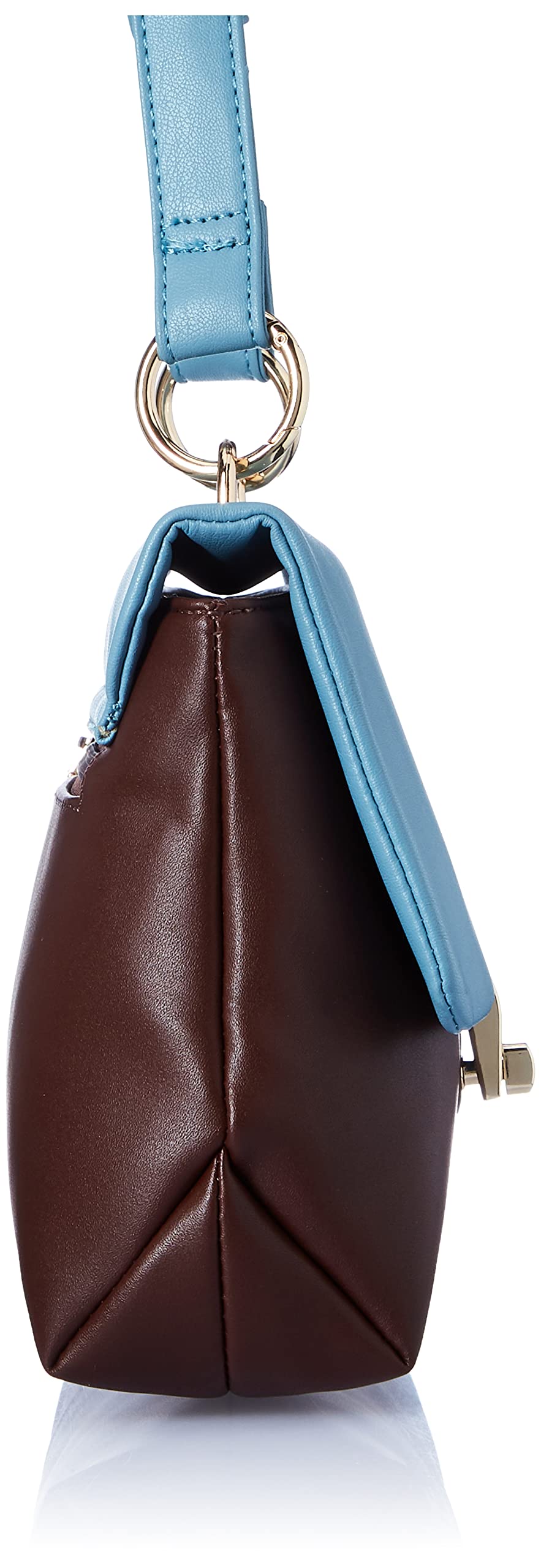 Caprese womens FENNE S Small BLUE & CHOCO Satchel