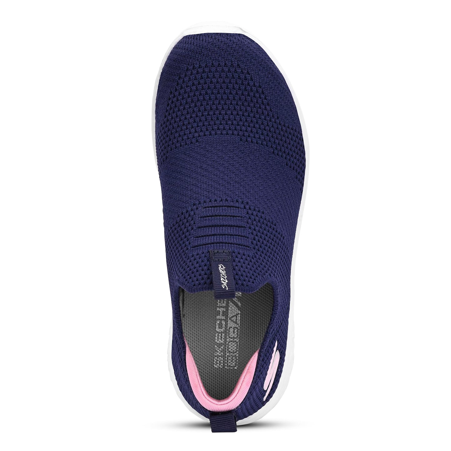 Skechers GO Run 400 Navy Pink Running Shoes