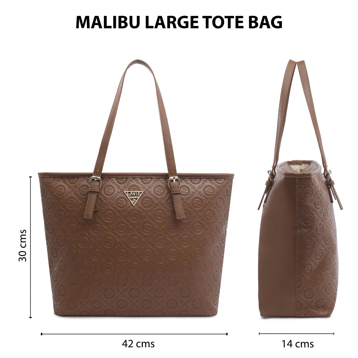 Lavie Signature Women's LS Malibu Tote Bag for Women | Tote Handbag for Work | Ladies purse | Stylish Shoulder Bag | Gift for Women