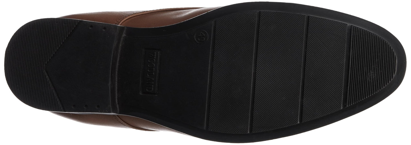 Woodland Men's Tan Softy Crust Formal Shoes-8 UK (42EURO) (GF 4908023)