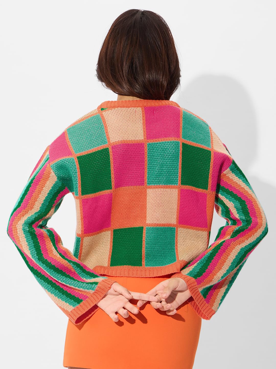 The Souled Store Originals : Honeysuckle Women Oversized Sweater