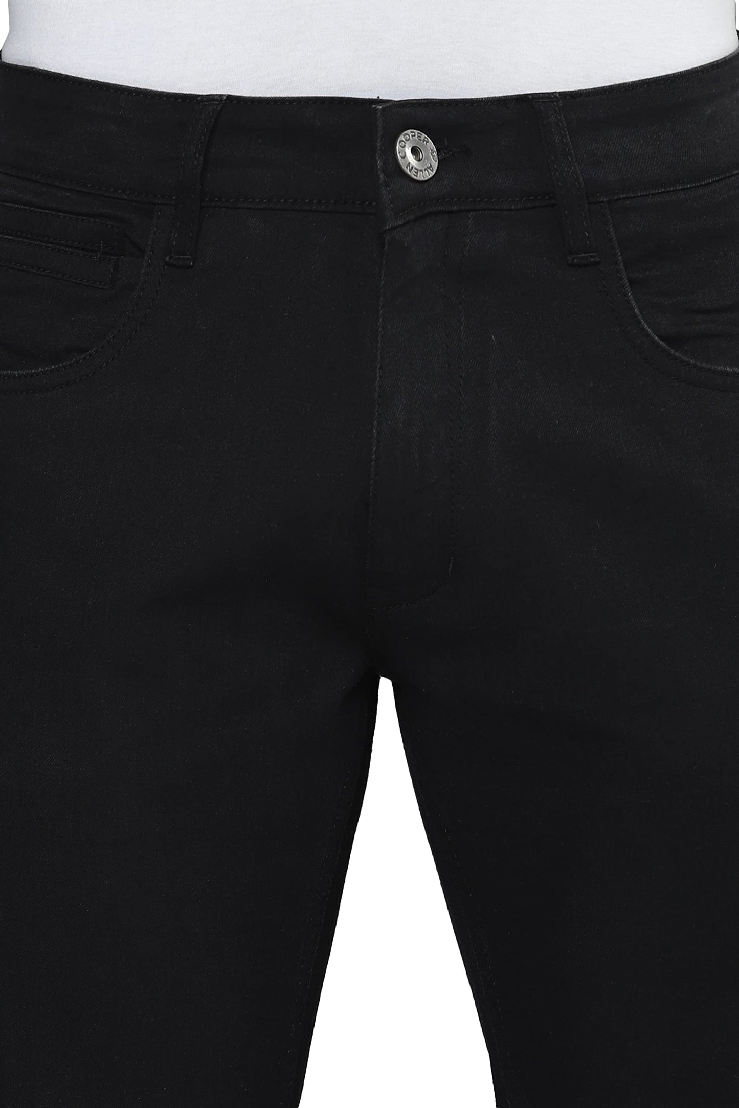 Allen Cooper Black Denim Jeans
