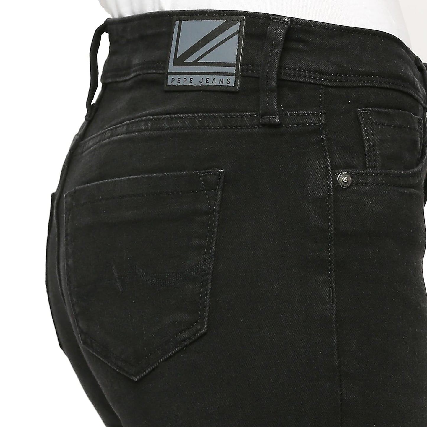 Pepe Jeans Women's Slim Jeans (PL204622Q018_Black Used