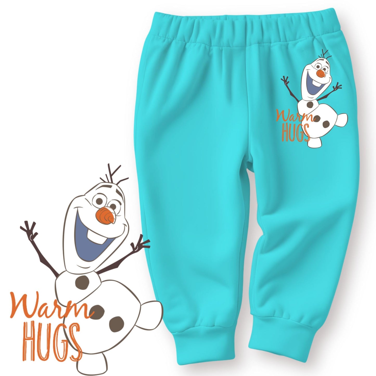 minicult Cotton Baby Pajama Pants with Frozen Character Prints(Frozen)(Pack of 5)(12-18 Months)