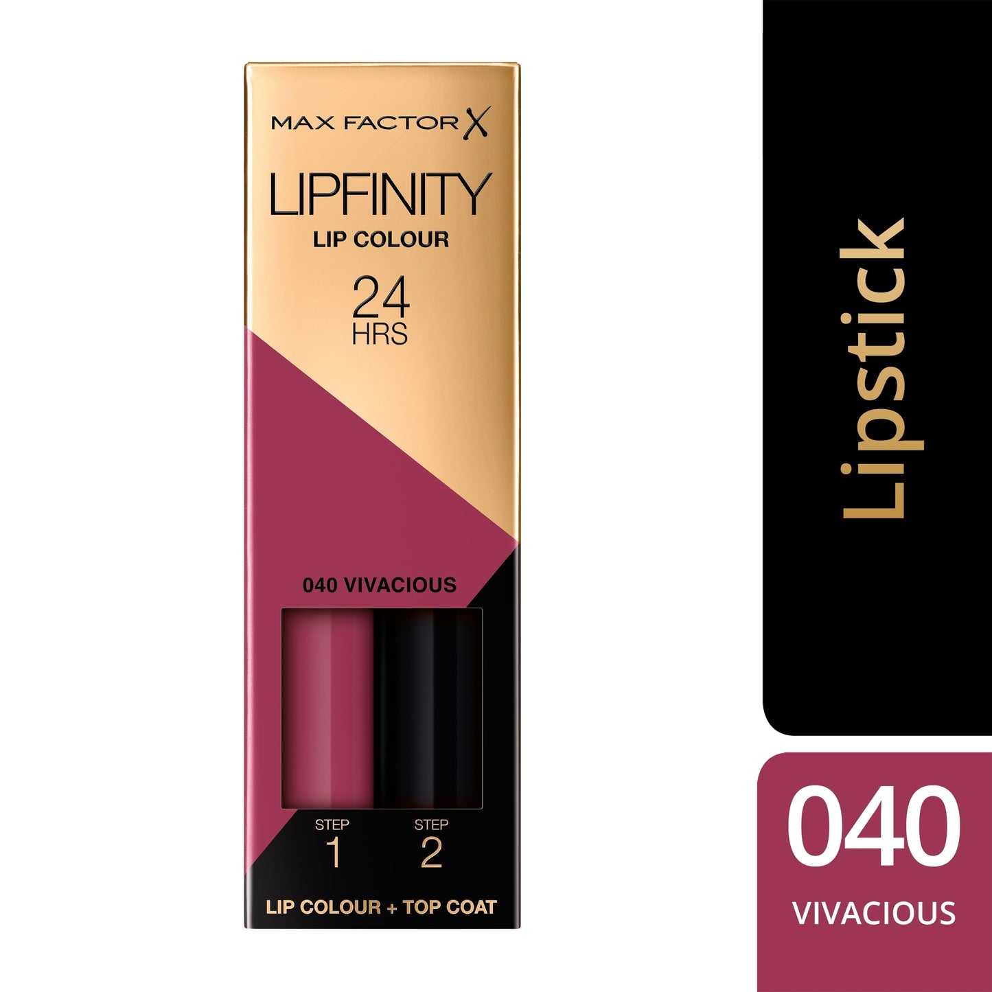 Max Factor Lipfinity Lip Colour-040 2.3 ml + 1.9 g Vivacious (Glossy)