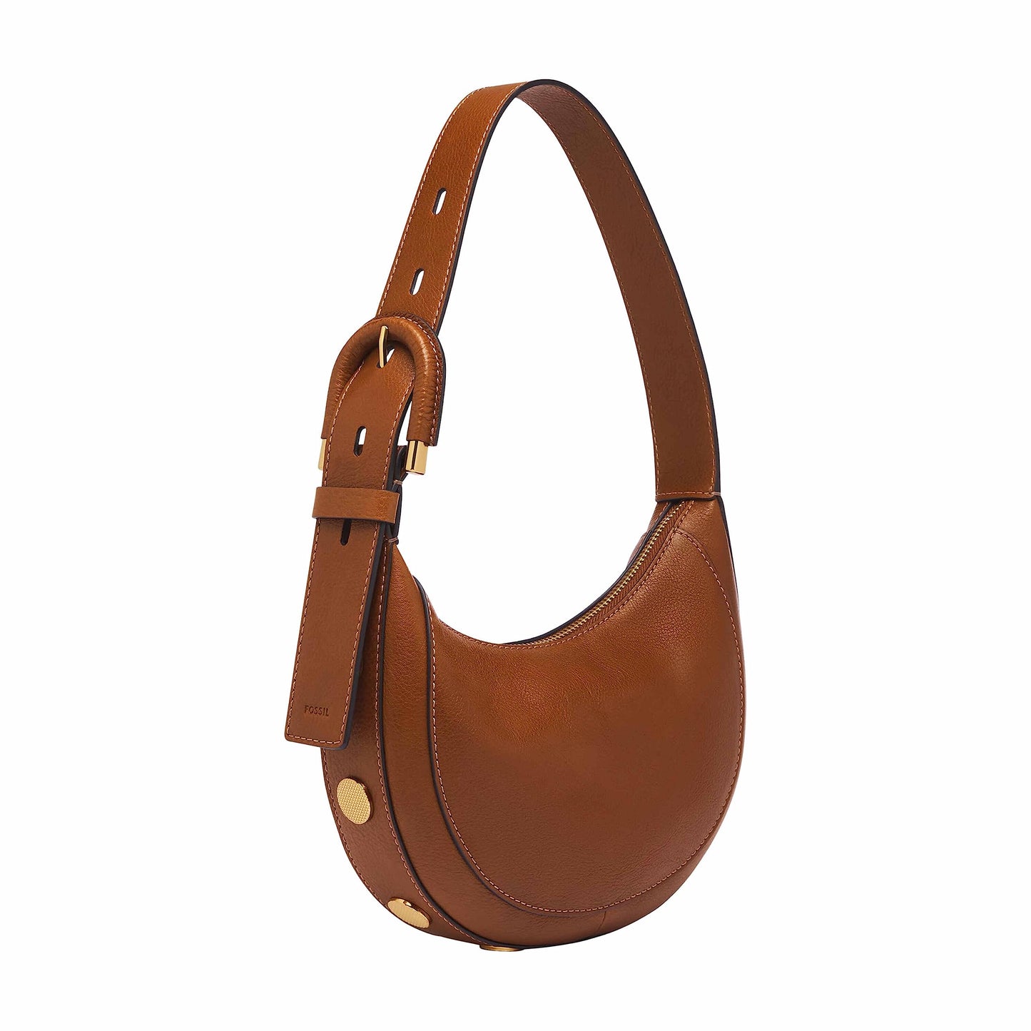 Fossil Harwell Brown Hobo Bag ZB1916200