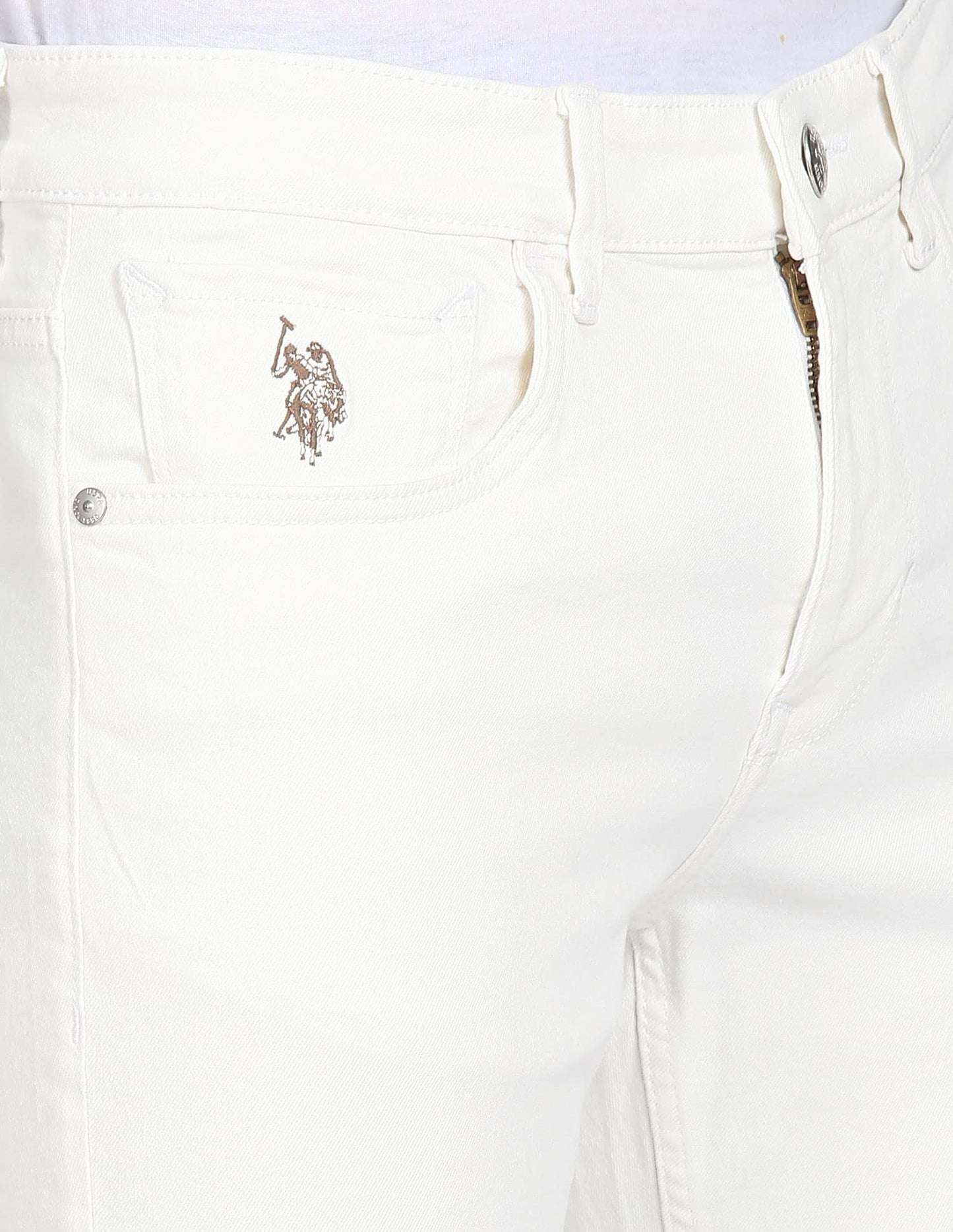 U.S. Polo Assn. Men's Skinny Jeans (UDJEN0263_White_32)