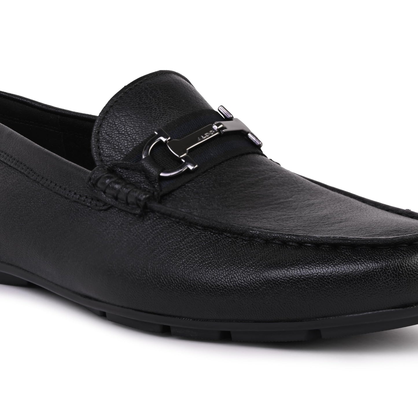 Aldo FANGIOA-IN001 Black Leather Moccasins