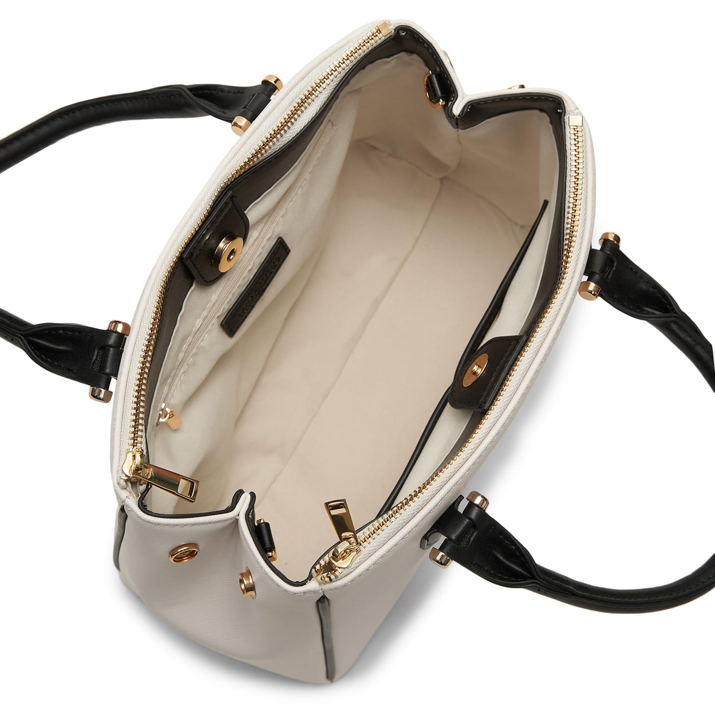 Miraggio Women Blair Top Handle Casual Handbag With Adjustable & Detachable Strap | Handbag, Cream