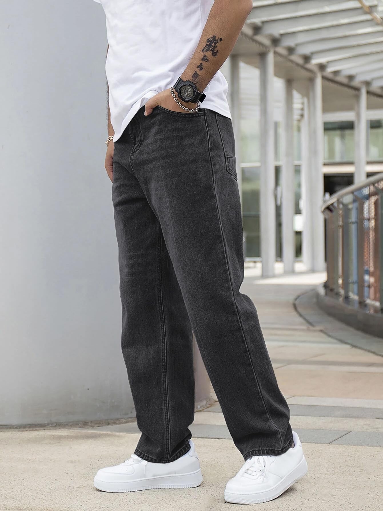 Tagas Men Cotton Slant Pocket Straight Leg Jeans ||Jeans for Mens || jeasn || Pant ||(MDJ-9)