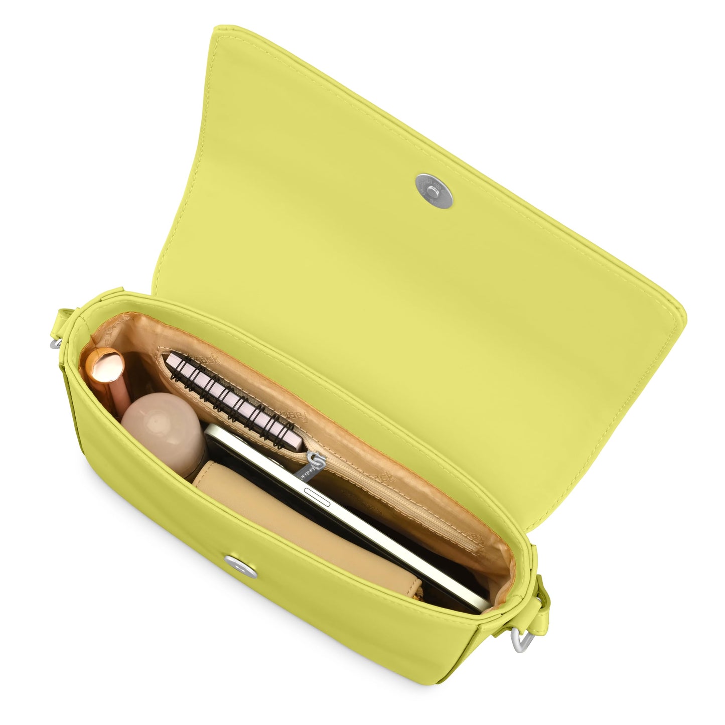 Fastrack Casual Sling Bag for Women | Slings for Casual Carry | Ladies Purse Handbag Celery Green