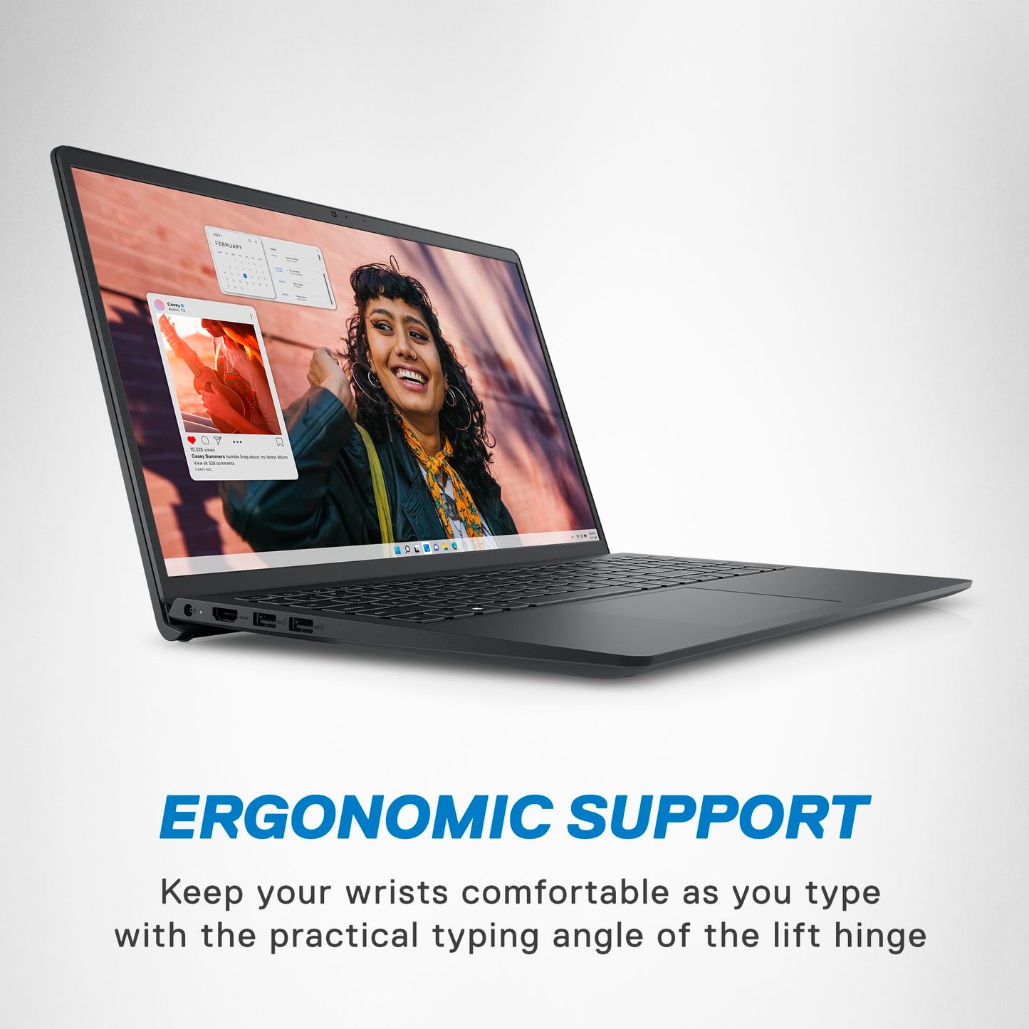 Dell Inspiron 3530 Thin & Light Laptop, 13th Gen Intel Core i5-1334U Processor, 8GB, 512GB SSD, 15.6" (39.62cm) FHD Display, Backlit Keyboard, Windows 11 + MSO'24 & 15 Month McAfee, Silver,1.62kg
