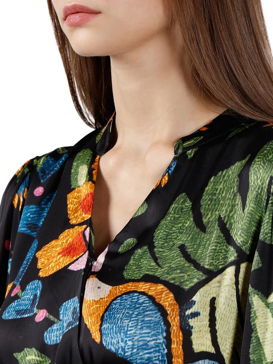 VERO MODA Women's Polyester Fit and Flare Maxi Dress