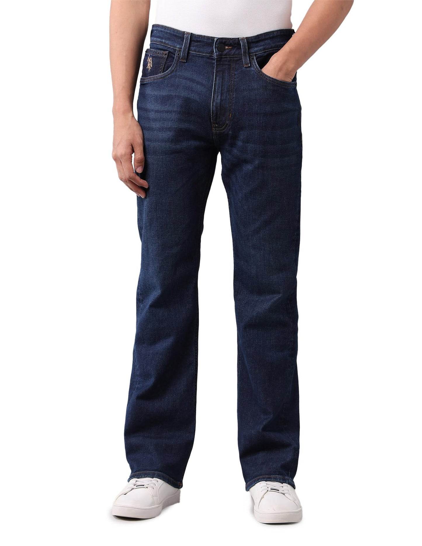 U.S. Polo Assn. Denim Co. Men's Connor Bootcut Blue Jeans