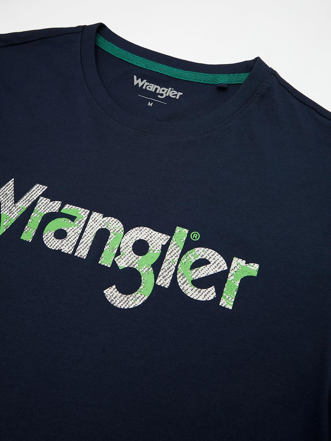 Wrangler Men's Solid Regular Fit Shirt (WMTS006313_Blue