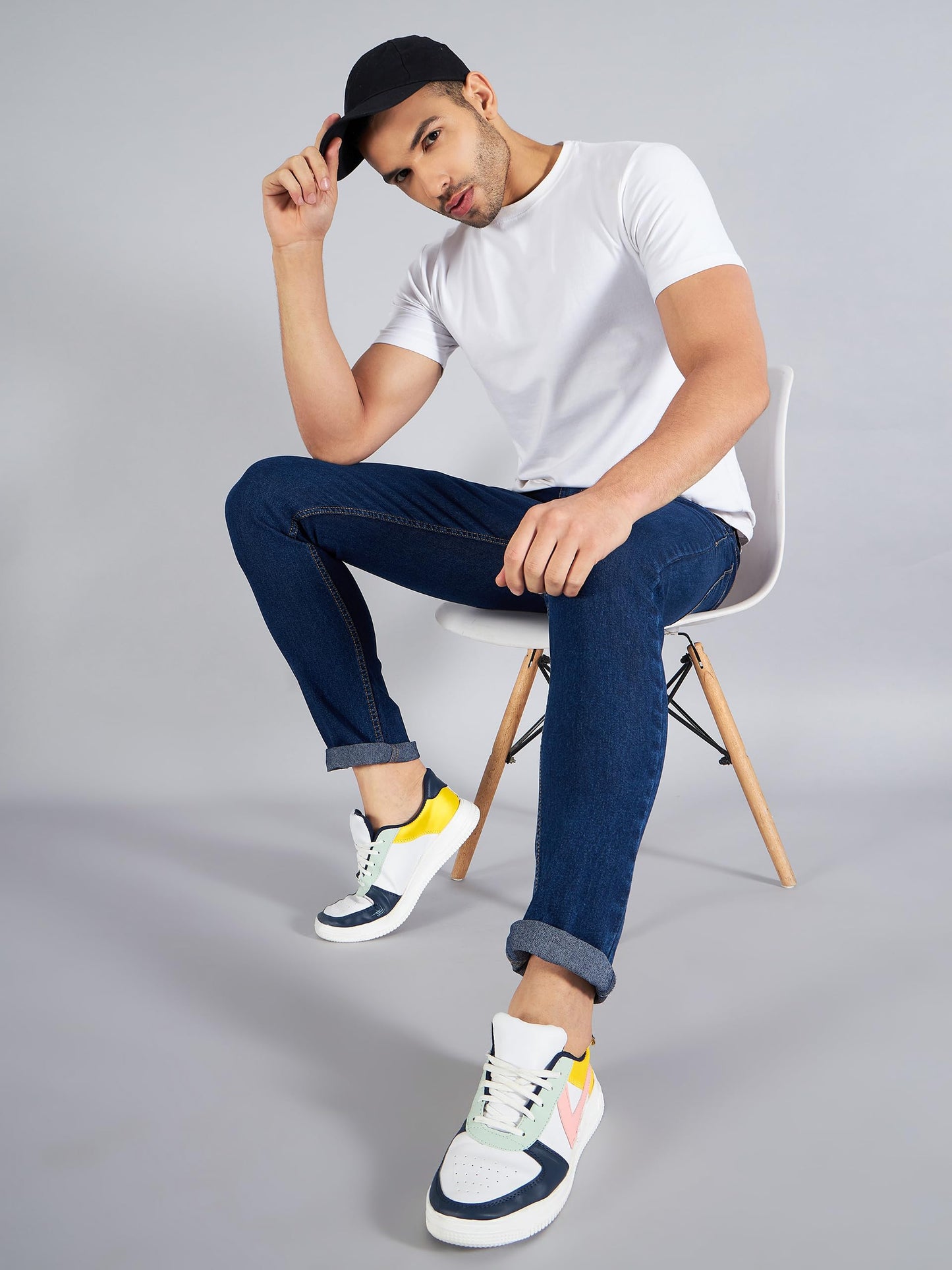 STUDIO NEXX Slim Fit Dark Cloud Jeans -VISTA11_DARKCLOUD_40