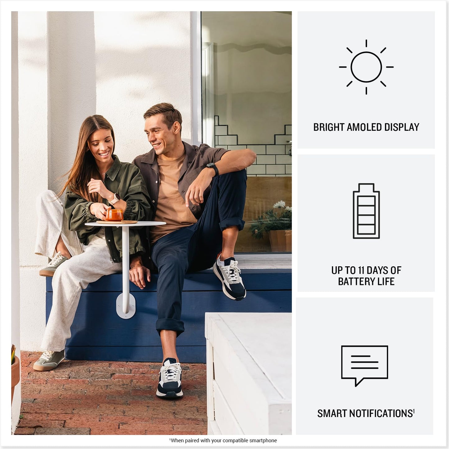 Garmin vívoactive® 6, Health and Fitness GPS Smartwatch, AMOLED Display, Up to 11 Days of Battery, Metallic Jasper Green with Jasper Green Band