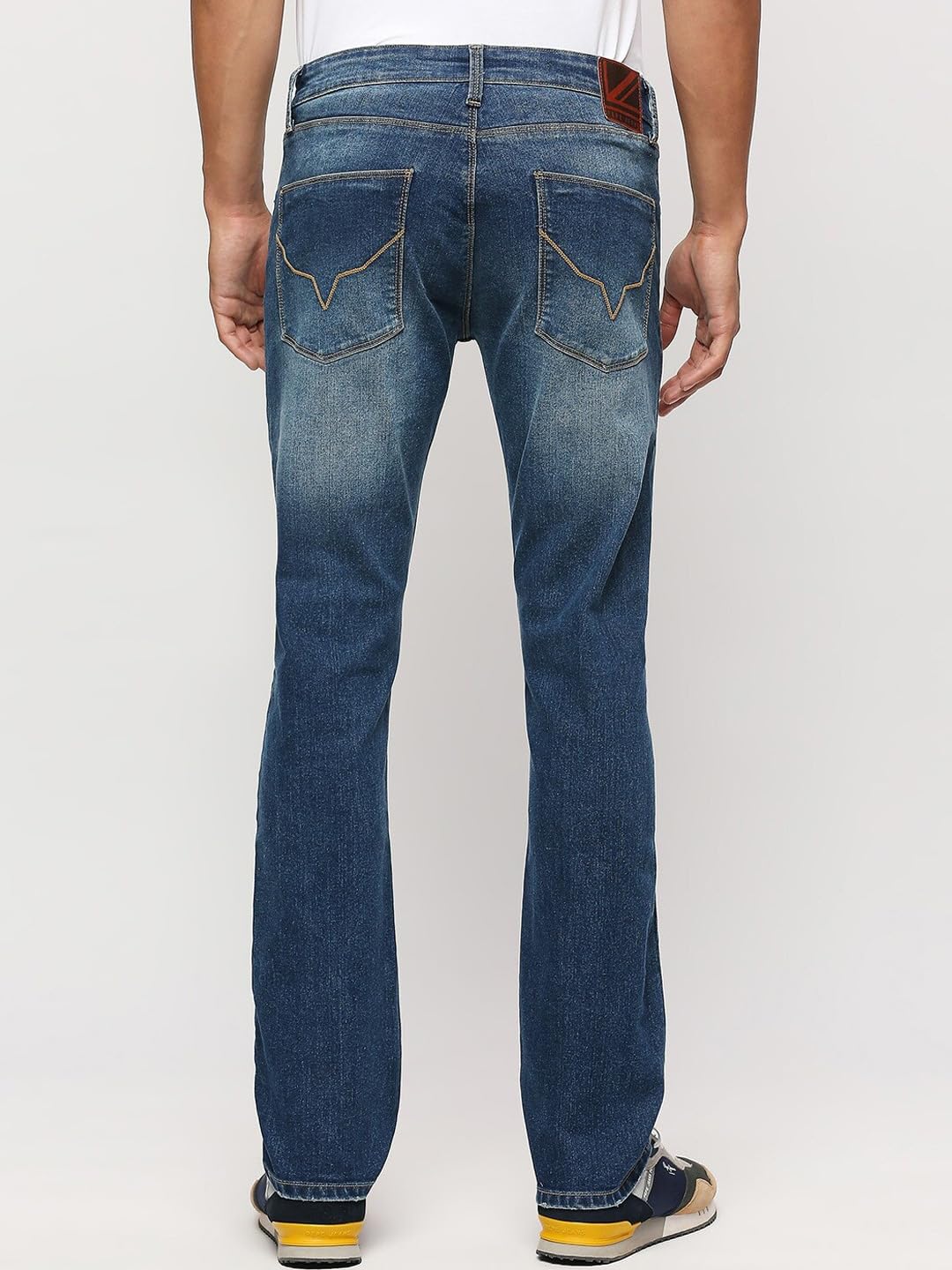 Pepe Jeans Men's Mid Rise Slim Fit Jeans Blue