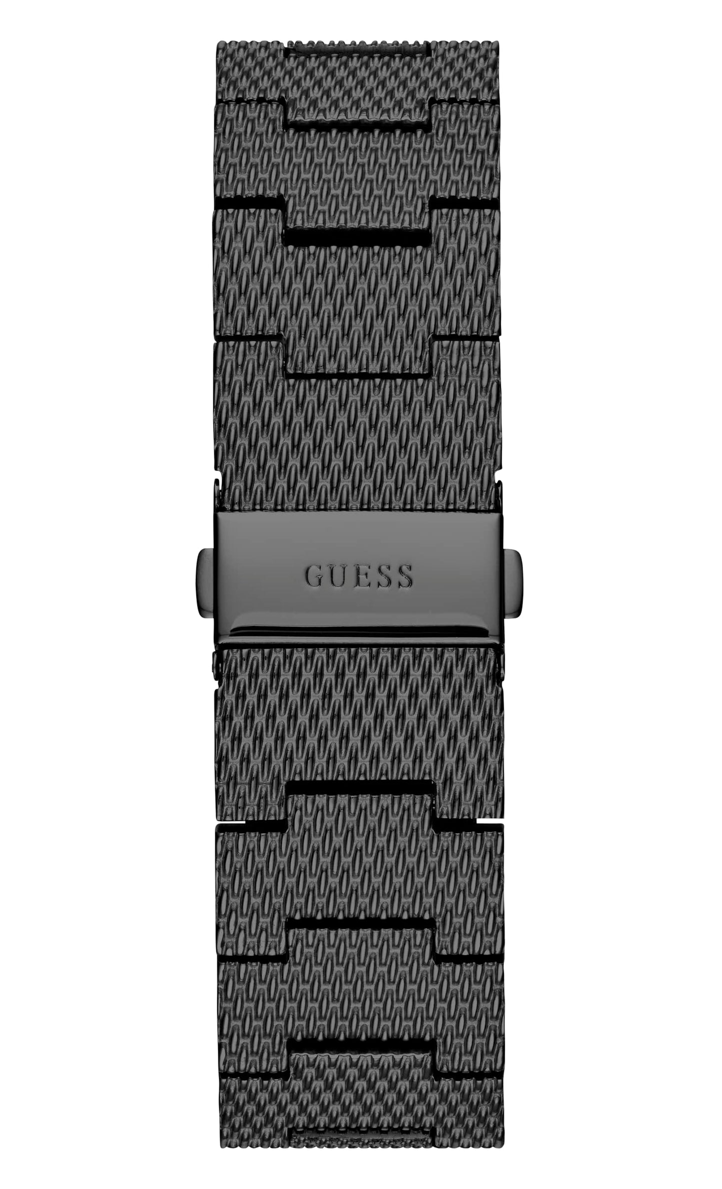 GUESS Mens 40mm Watch - Black Bracelet Black Dial Black Case, Black/Black/Black, HIGHRISE